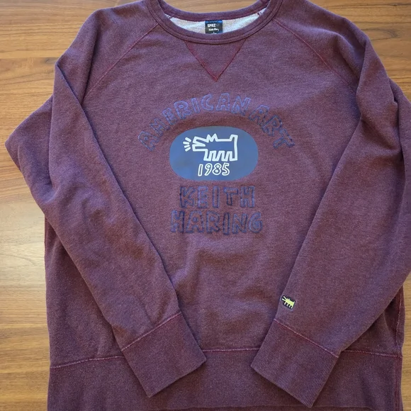 SPRZ NY Uniqlo x Keith Haring “American Art 1985” Barking Dog Sweatshirt - Large - Picture 8 of 11